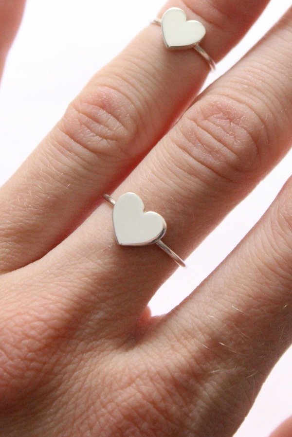 Producto - UN Anillo apilable personalizado