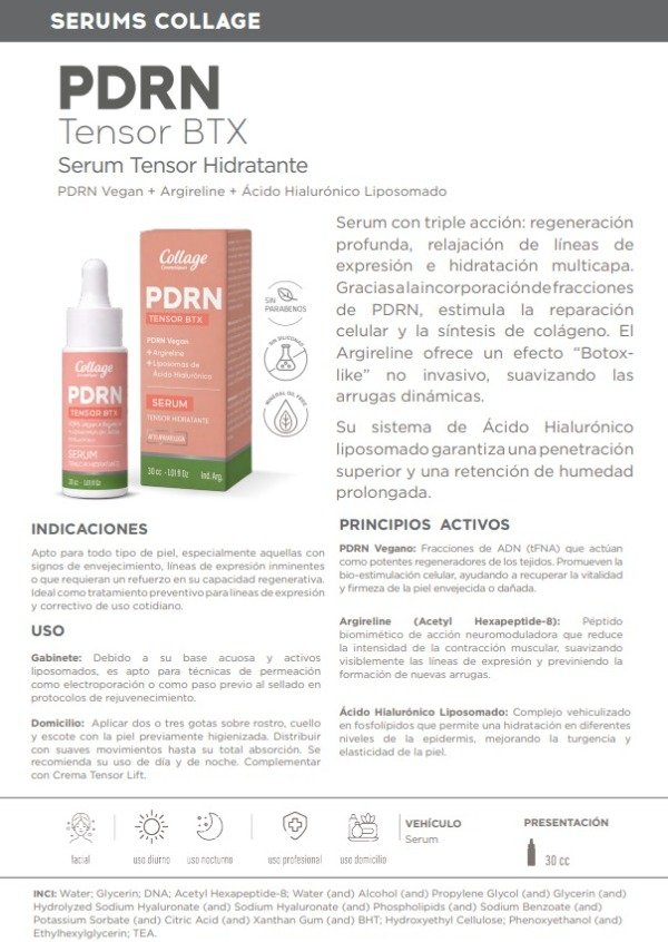 Producto - Collage Serum PDRN Tensor Btx 30ml