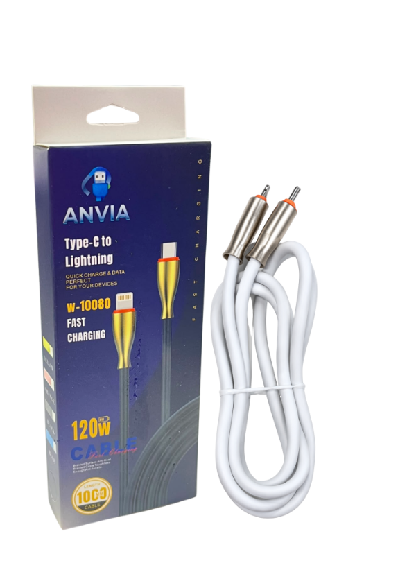 Producto - CABLE C A LIGHTNING ANVIA 10080
