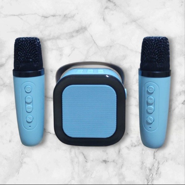 Producto - PARLANTE KARAOKE CON DOS MICROFONOS