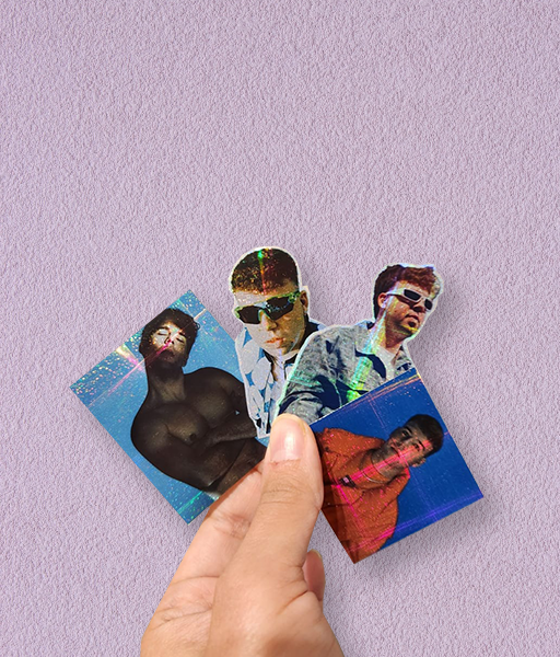 Producto - STICKERS HOLOGRÁFICOS - SET QUEVEDO #1