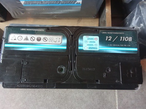 Producto - BATERIA ACUMULADORES NORTE 110A SPRINTER MASTER