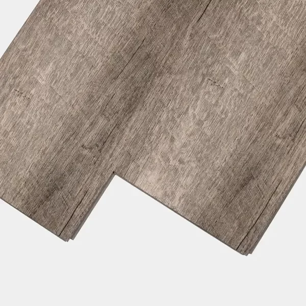 Producto - Piso vinilico SPC color Teca 5mm