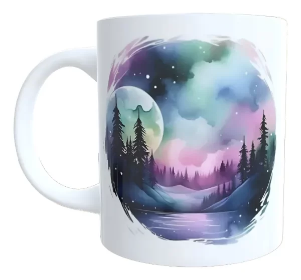 Producto - Taza - mariposas, flores y lunas 11