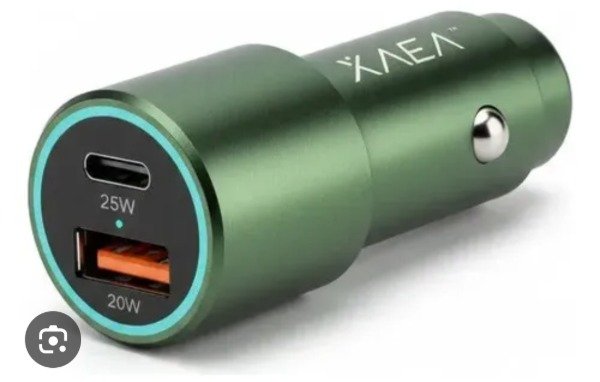 Producto - ADAPTADOR CARGADOR 12V VOLTAIR MODX517 3A 1USB + 1TC  XAEA  VERDE - 2