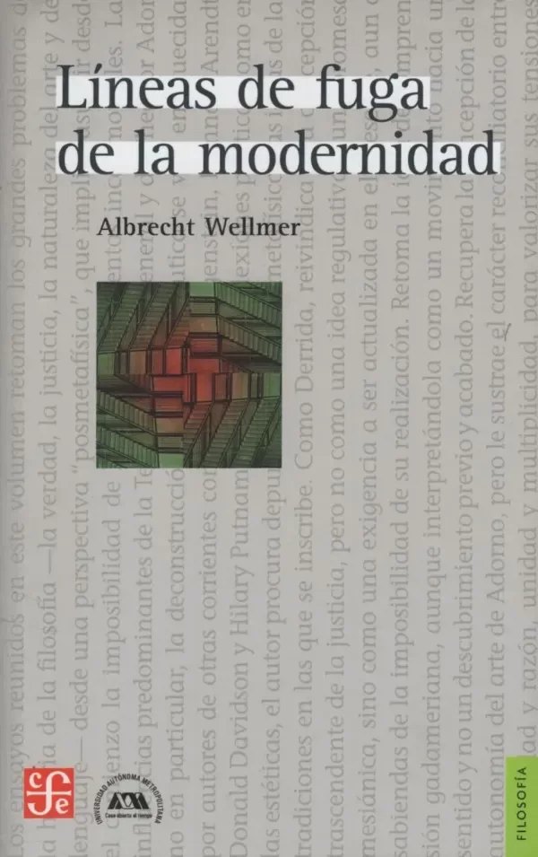 Producto - Líneas de fuga de la modernidad - Albrecht Wellmer