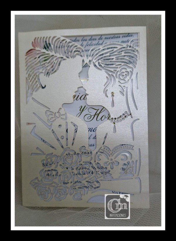 Producto - Invitación de Boda "Romance Azul"