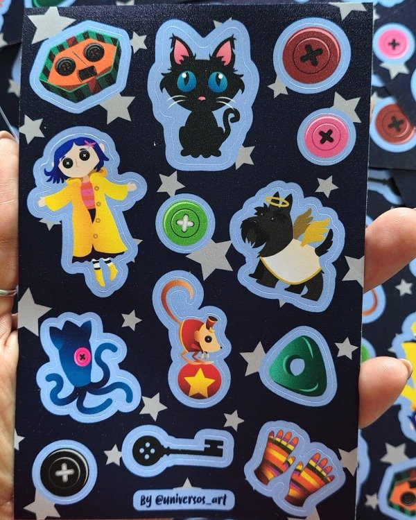 Producto - Plancha vinilo Coraline