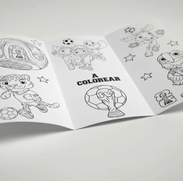 Producto - Tríptico Imprimible Juegos Souvenirs Mascotas Mundial 2026 - 5