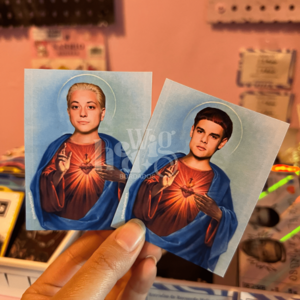 Producto - Estampita CA7RIEL Y PACO AMOROSO