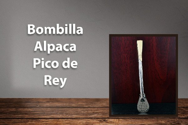 Producto - Bombilla Alpaca Pico de Rey