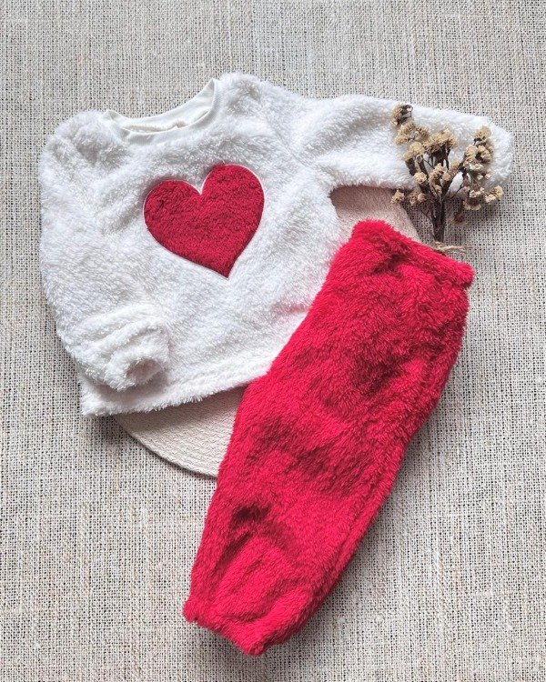 Producto - CONJUNTO DE PIEL CORAZON IMPORTADO