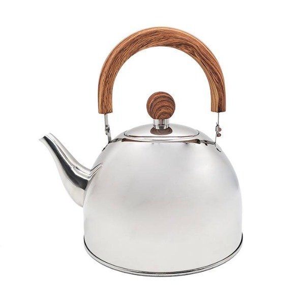 Producto - Pava Hudson Matera Acero Mango Simil Madera 1.5lts - 0