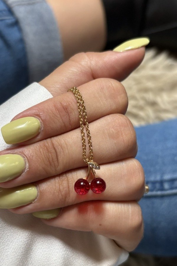 Producto - Collar Cherry (Gold)