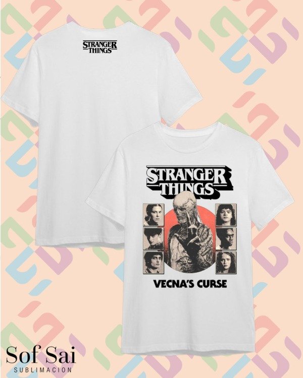 Producto - REMERA VECNA STRANGER THINGS
