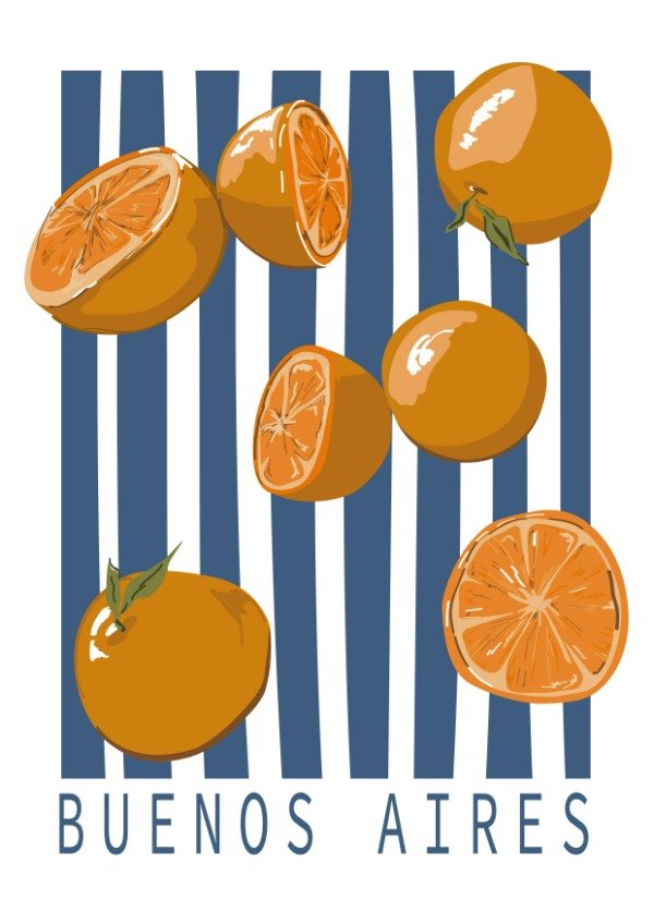 Producto - Ilustración Naranja
