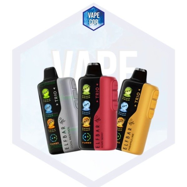 Producto - Elfbar 40.000 Puff Trio  Scary Berry