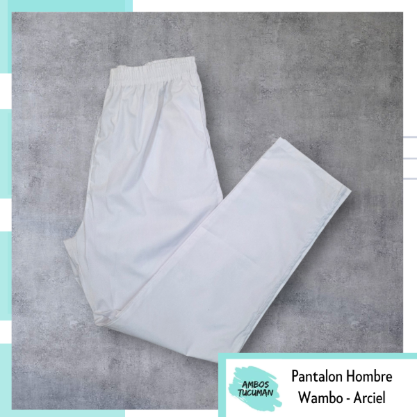 Producto - Pantalon Blanco Liso Arciel