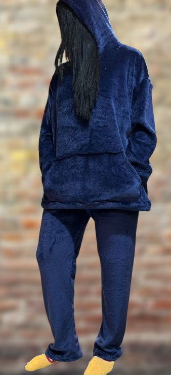 Producto - Conjunto Polar Soft azúl