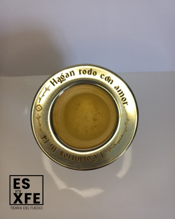 Producto - Mate imperial "Hagan todo con amor"