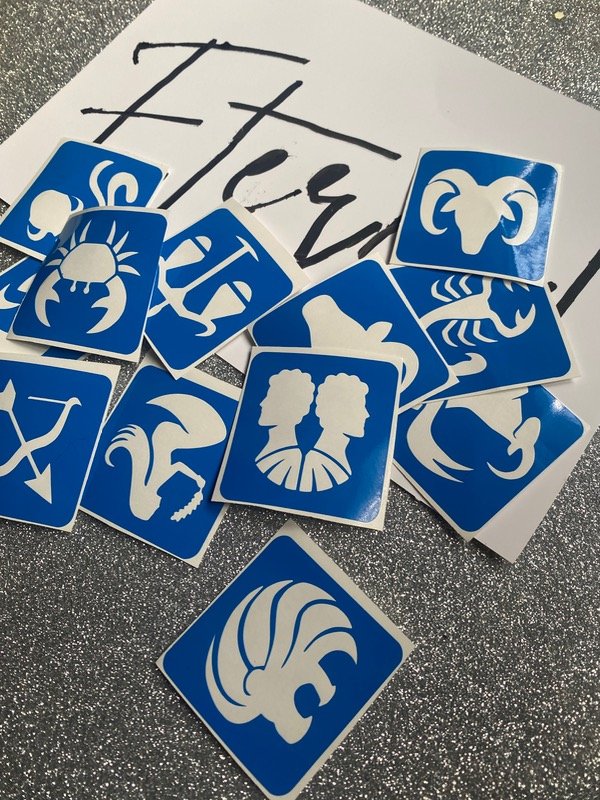 Producto - Stencil signos del Zodiaco