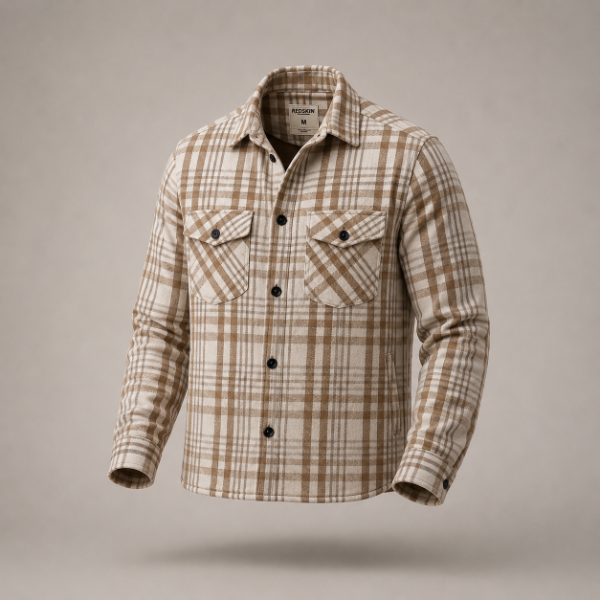 Producto - Camisa Fina White And Brown
