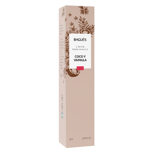 Producto - Crema para manos Coco y vainilla 20 g