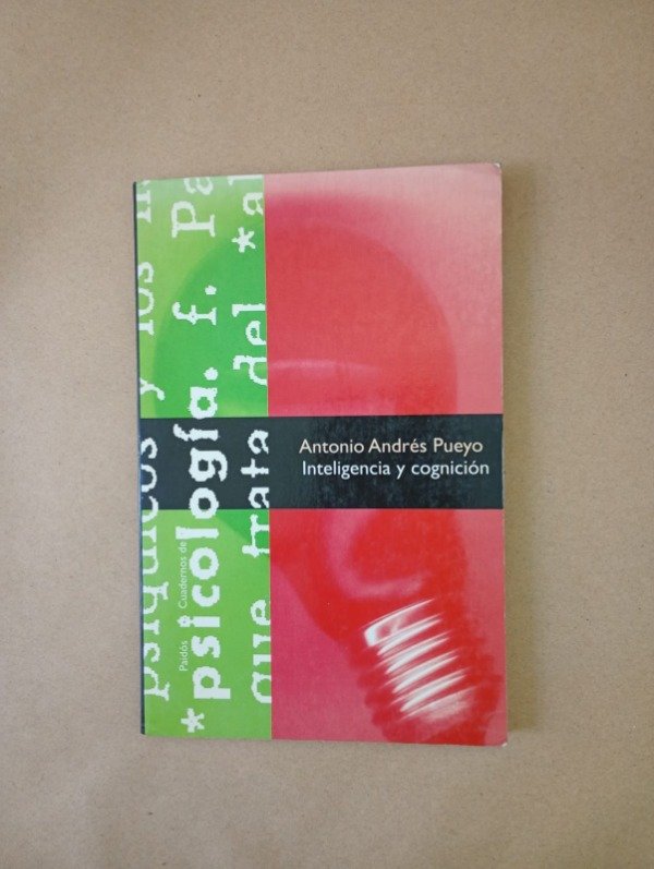 Producto - Inteligencia y cognición - Antonio Andrés Pueyo - Paidós 1996