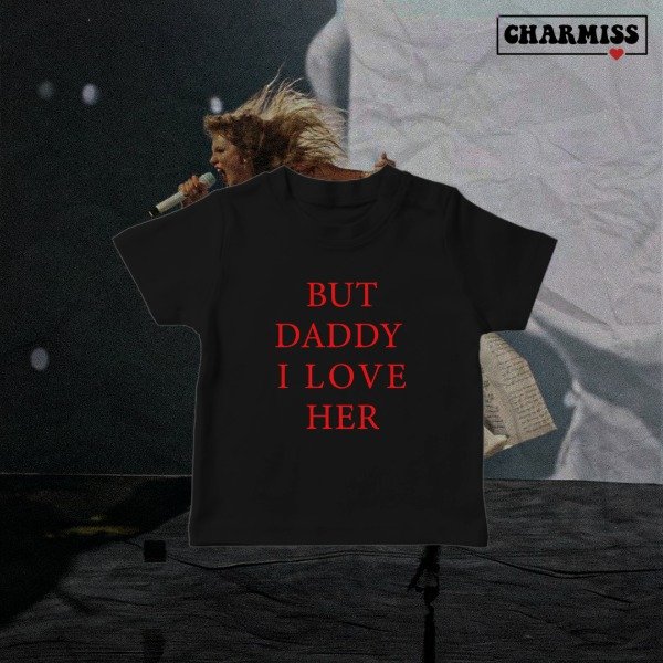 Baby tee - but daddy i love her — imagen 2