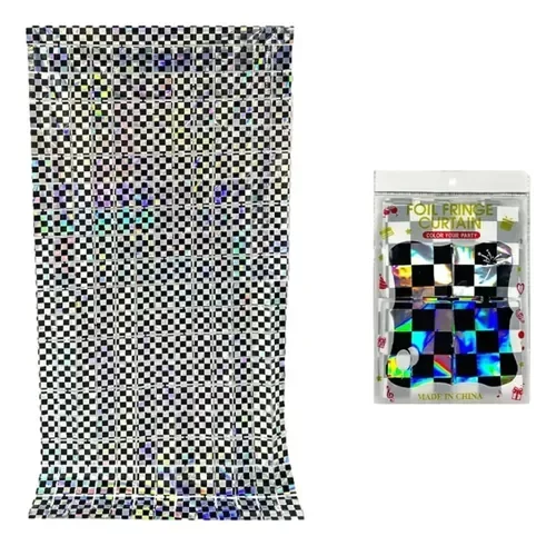 Producto - Cortina carreras - cuadrados