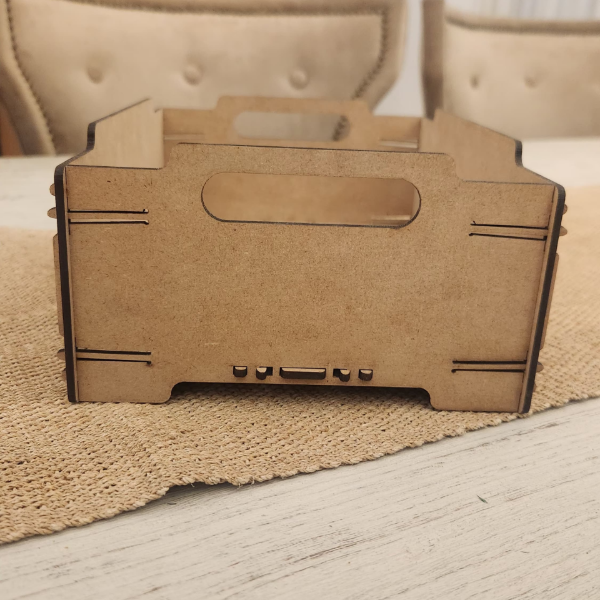 Producto - Canasto Apilable de MDF 3mm - Ideal para organizar con estilo