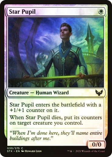 Producto - Star Pupil Foil  Strixhaven: School of Mages