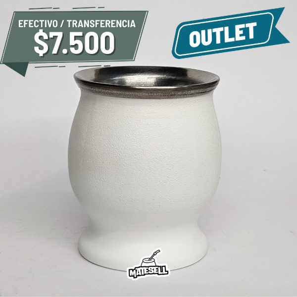 Producto - MATE DE ACERO INOXIDABLE COPITA - OUTLET