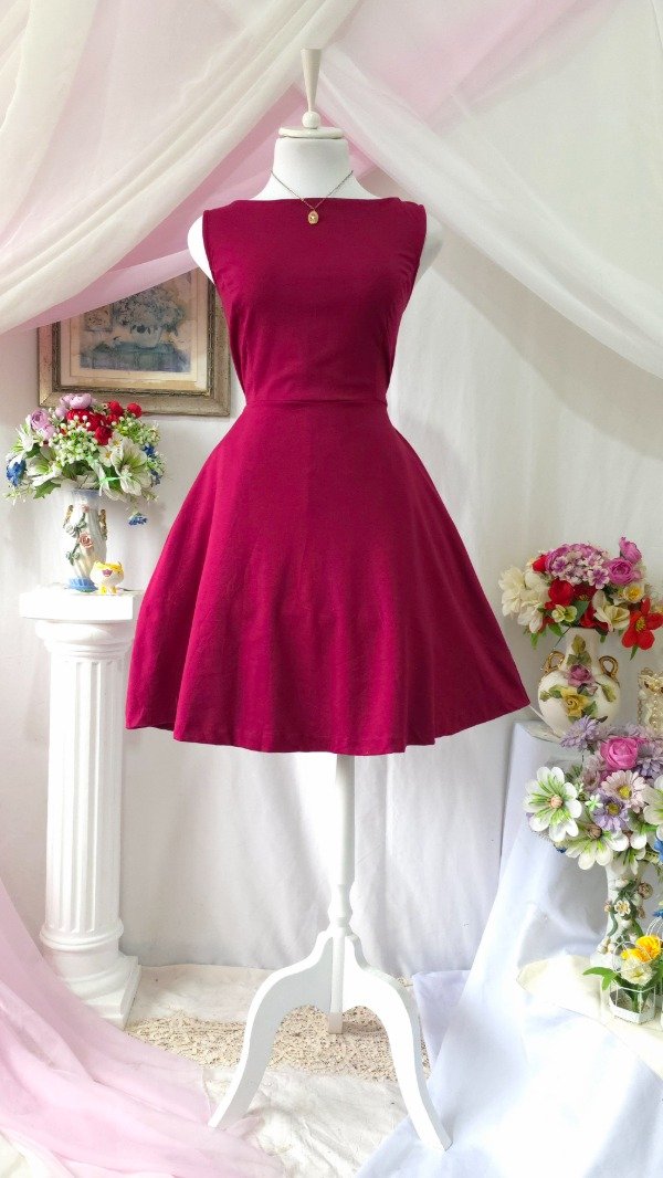 Producto - Vestido Magda Magenta! IMPORTADO
