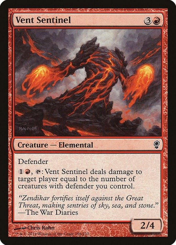 Producto - Vent Sentinel  Magic: The Gathering Conspiracy