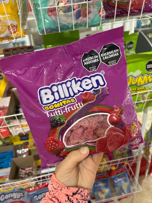 Producto - BILLIKEN 800GR TUTTI FRUTTI