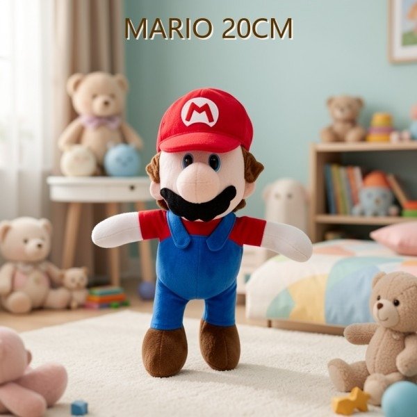 Producto - Peluche Mario Bros 20 cm - 4