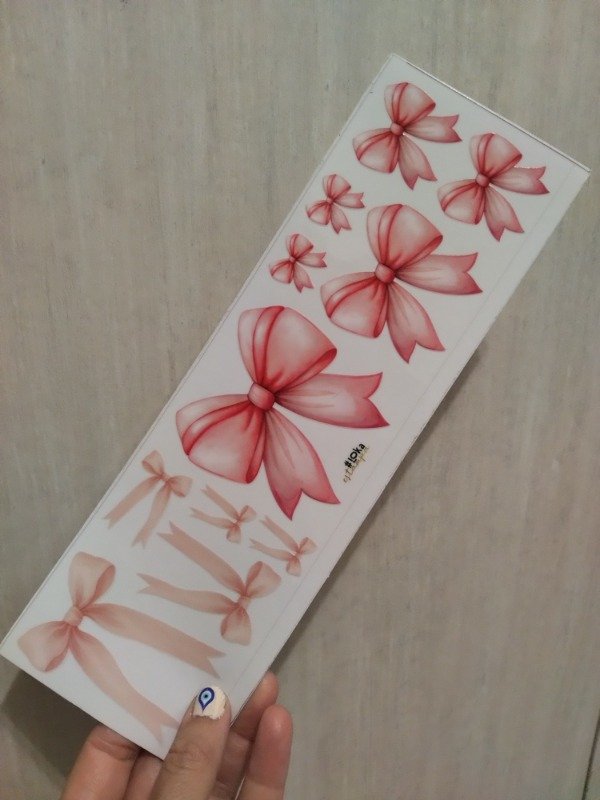 Producto - UV Tiras 8x28cm Moños #2