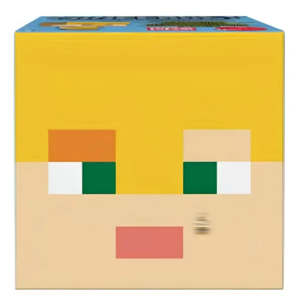 Producto - Minecraft Mini Cabeza Mob Alex Con Armadura De Oro