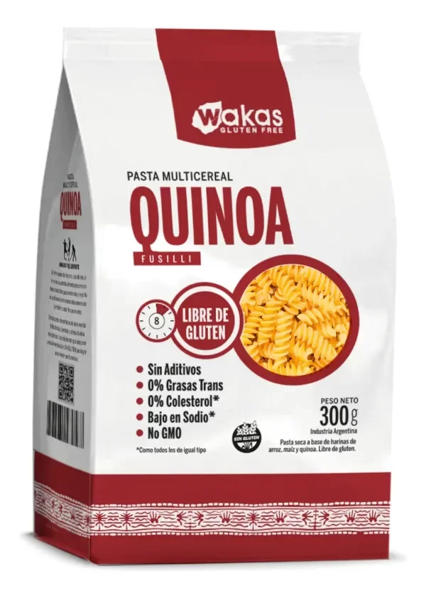 Producto - Fusilli  Multicereal con Quinoa.