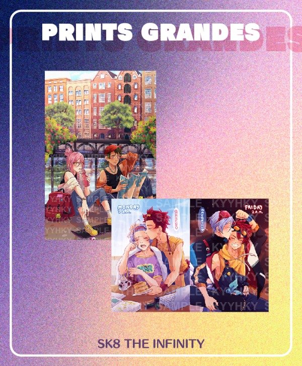 Producto - PRINT GRANDE - SK8 THE INFINITY