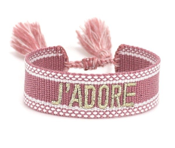 Producto - Pulsera ADORÉ ROSA/DORADO