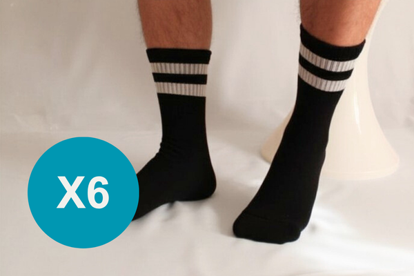 Producto - Pack X6 Medias 3/4 Old School