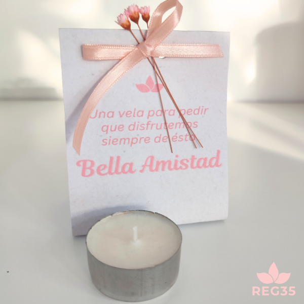 Producto - Una vela por nuestra bella amistad