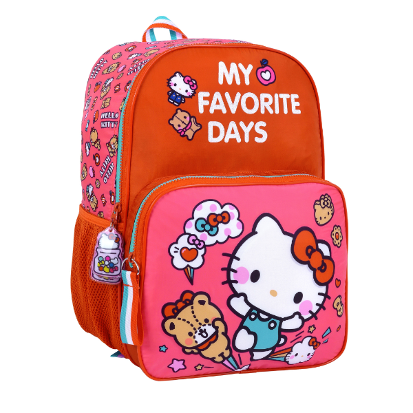 Producto - Mochila 16" Hello Kitty Dias Favoritos Espalda