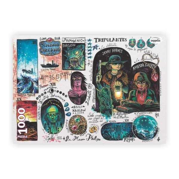 Producto - Puzzle Zeppelin 1000 Antiguo [Outlet - Piezas faltantes] [Alquiler]