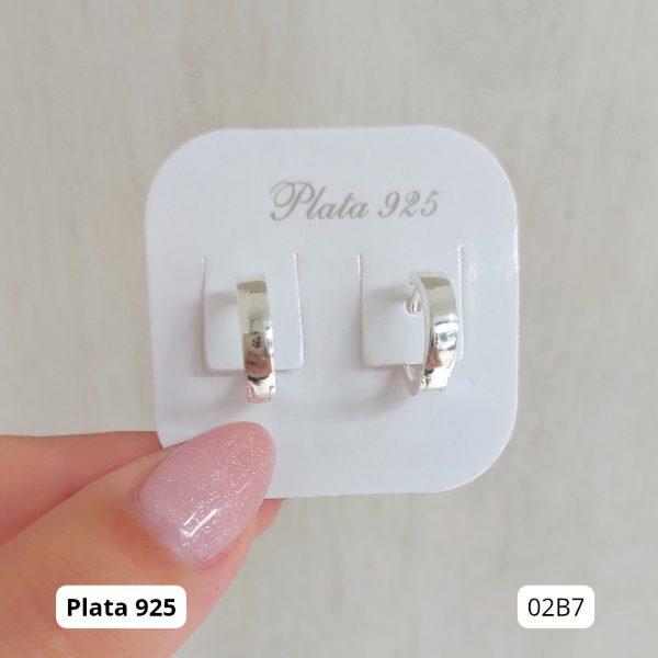 Producto - Aros argolla huggies lisos