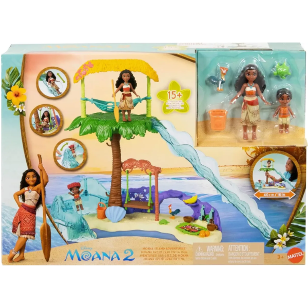 Producto - Disney Moana 2 Aventuras En La Isla Playset