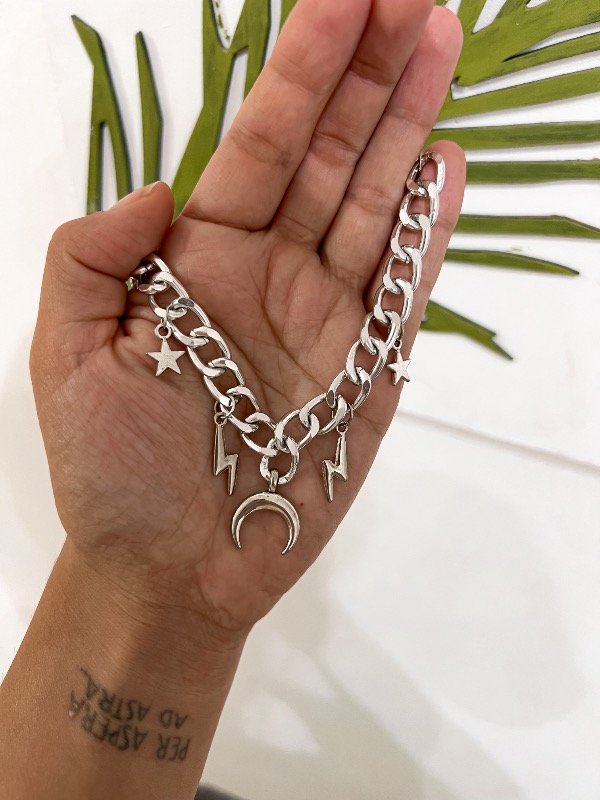 Producto - Pulsera luna aluminio