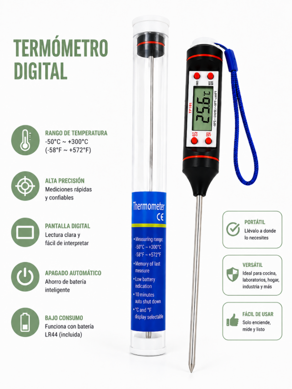 Producto - Termómetro digital cocina